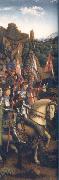 Jan Van Eyck The Ghent Altarpiece: Knights of Christ Spain oil painting artist